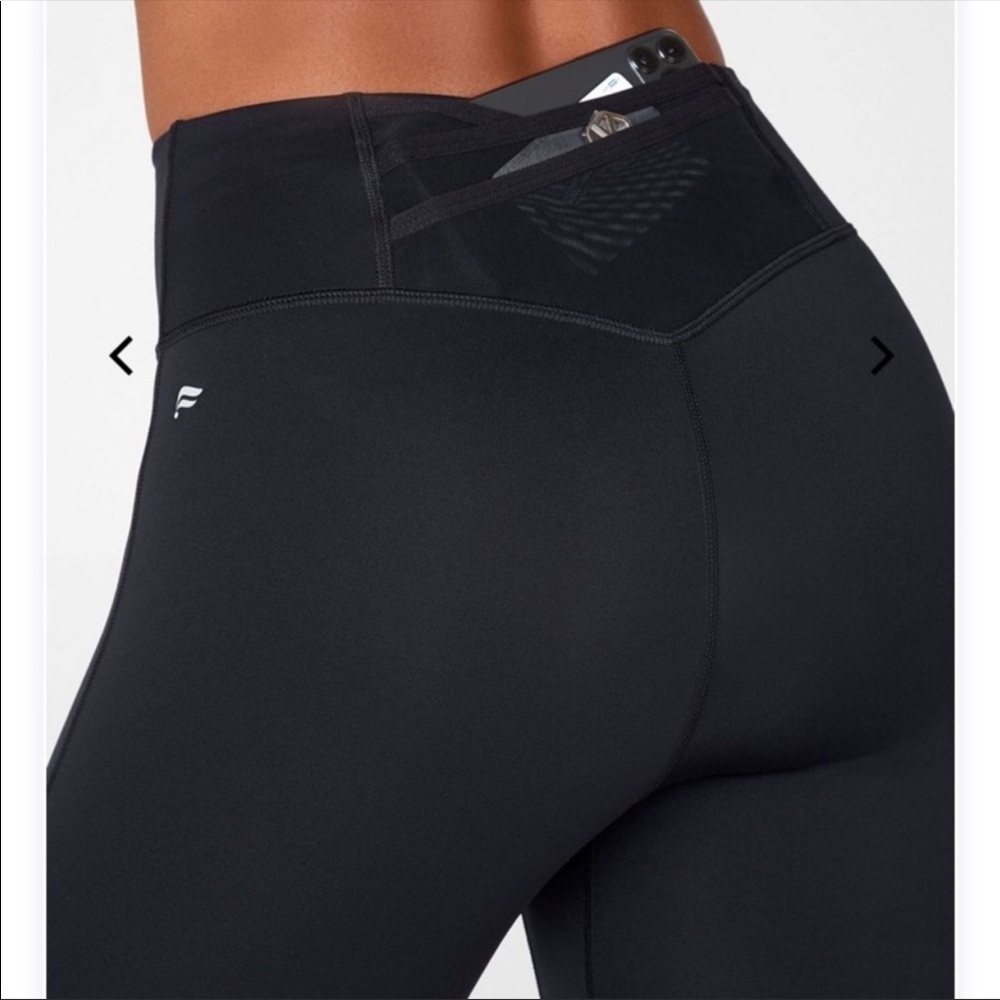 High waisted trinity capri